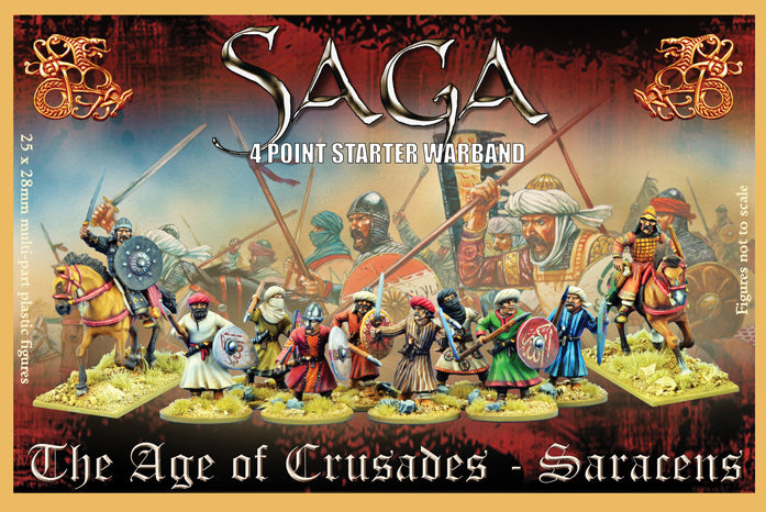 Saracen Starter Warband ⏣ 25 figures ⏣ SAGA ⏣ Gripping Beast