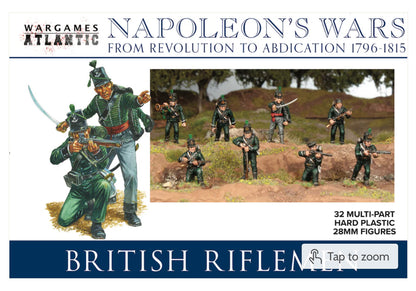 British Napoleonic Riflemen 1796-1815