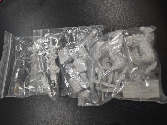 Dark Ages Civilians and Baggage Cart ⏣ SAGA ⏣ Gripping Beast