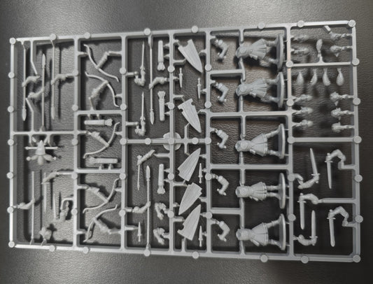 Elf Infantry ⏣ 5 figures ⏣ Oathmark ⏣ SAGA ⏣ North Star