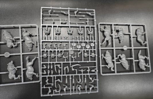 Goblin Wolf Riders Cavalry ⏣ 5 figures ⏣ Oathmark ⏣SAGA ⏣ North Star