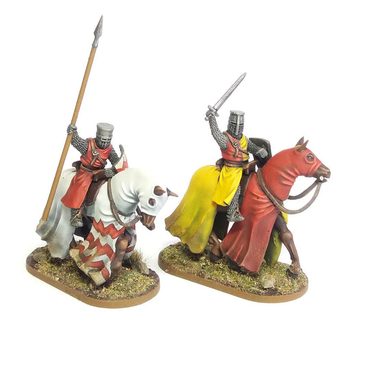 Mounted Knights ⏣ 4 figures ⏣ SAGA ⏣ Wargames Atlantic