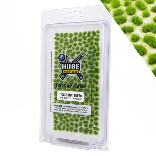 Mossy Mini Tufts ⏣ Huge Miniatures