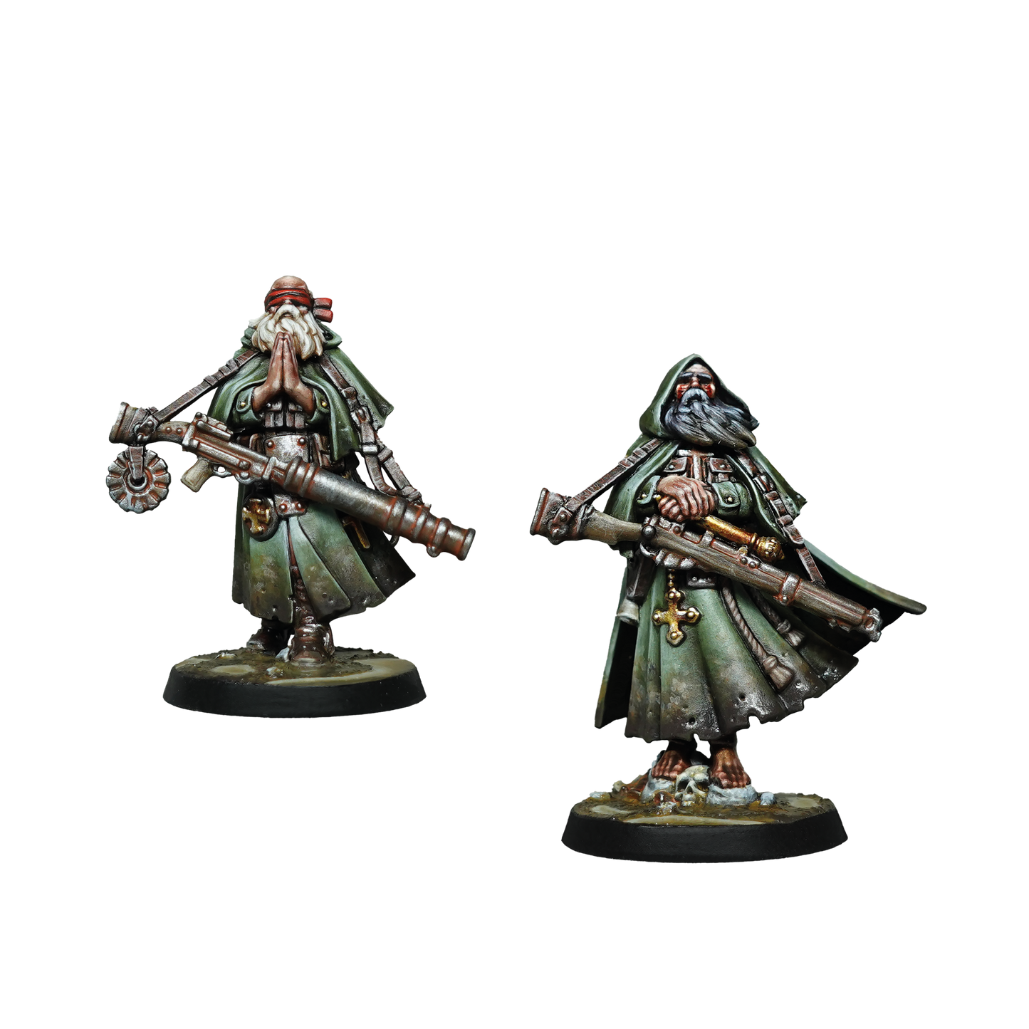 Sniper Priests ⏣ 2 figures ⏣ Trench Crusade ⏣ Archon Studios