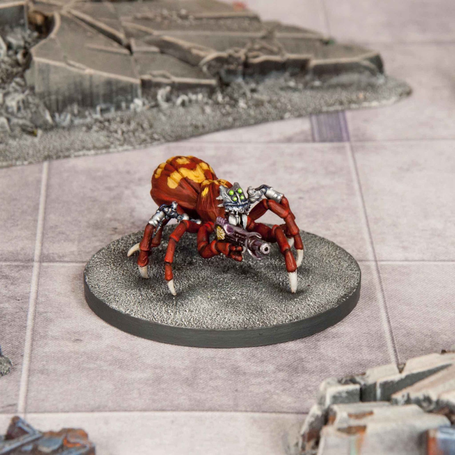 Giant Spiders ⏣ 4 spiders and 2 victims ⏣ SAGA ⏣ Wargames Atlantic