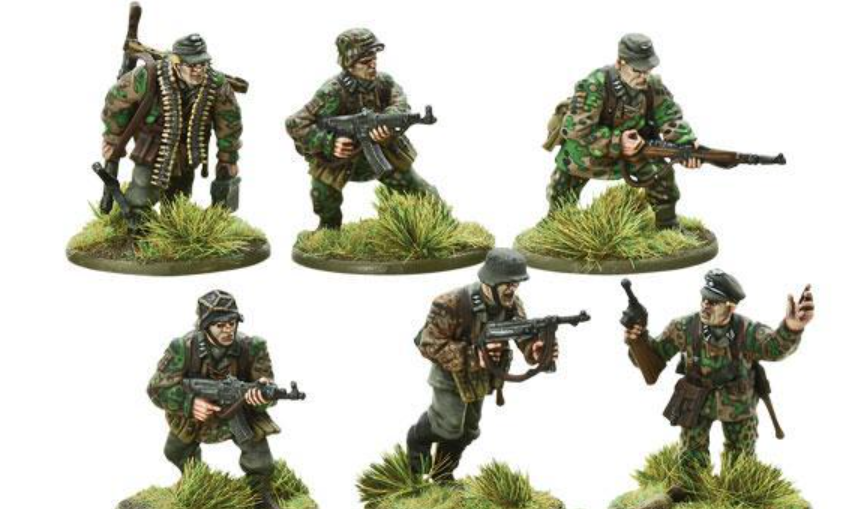 Waffen-SS ⏣ 6 figures ⏣ Bolt Action ⏣ Warlord