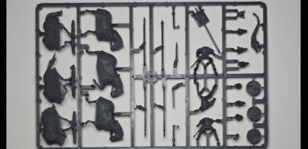 Goth Cataphracts ⏣ 3 figures ⏣ SAGA ⏣ Gripping Beast