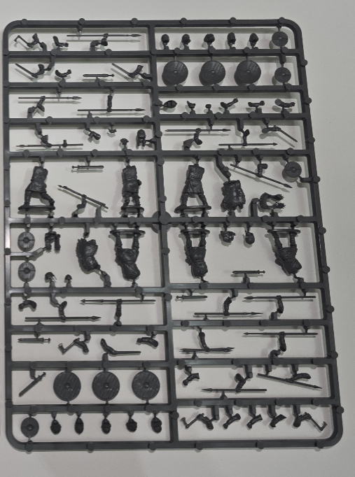 Early Saxon Unarmored Warriors ⏣ 6 figures ⏣ SAGA ⏣ Victrix