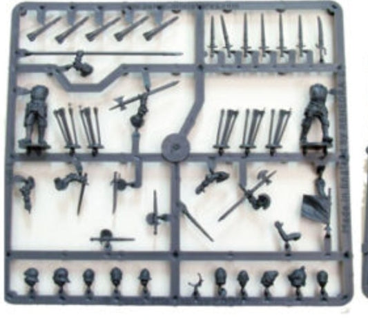 War of the Roses Infantry 1455 - 1487 - 1 Sprue of Command