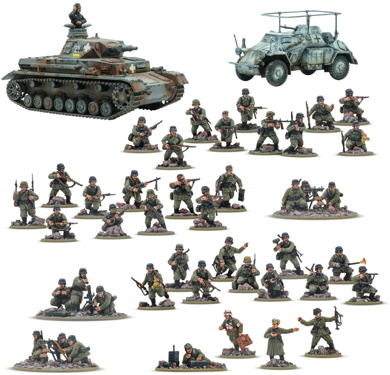 German Veteran Infantry Starter Army - PREORDER