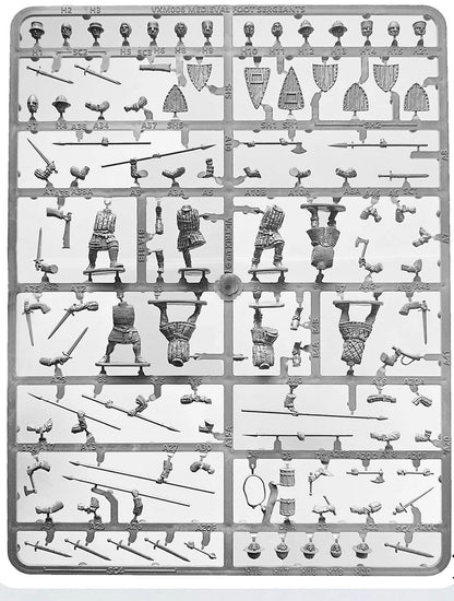 Medieval Foot Serjeants ⏣ SAGA ⏣ Victrix