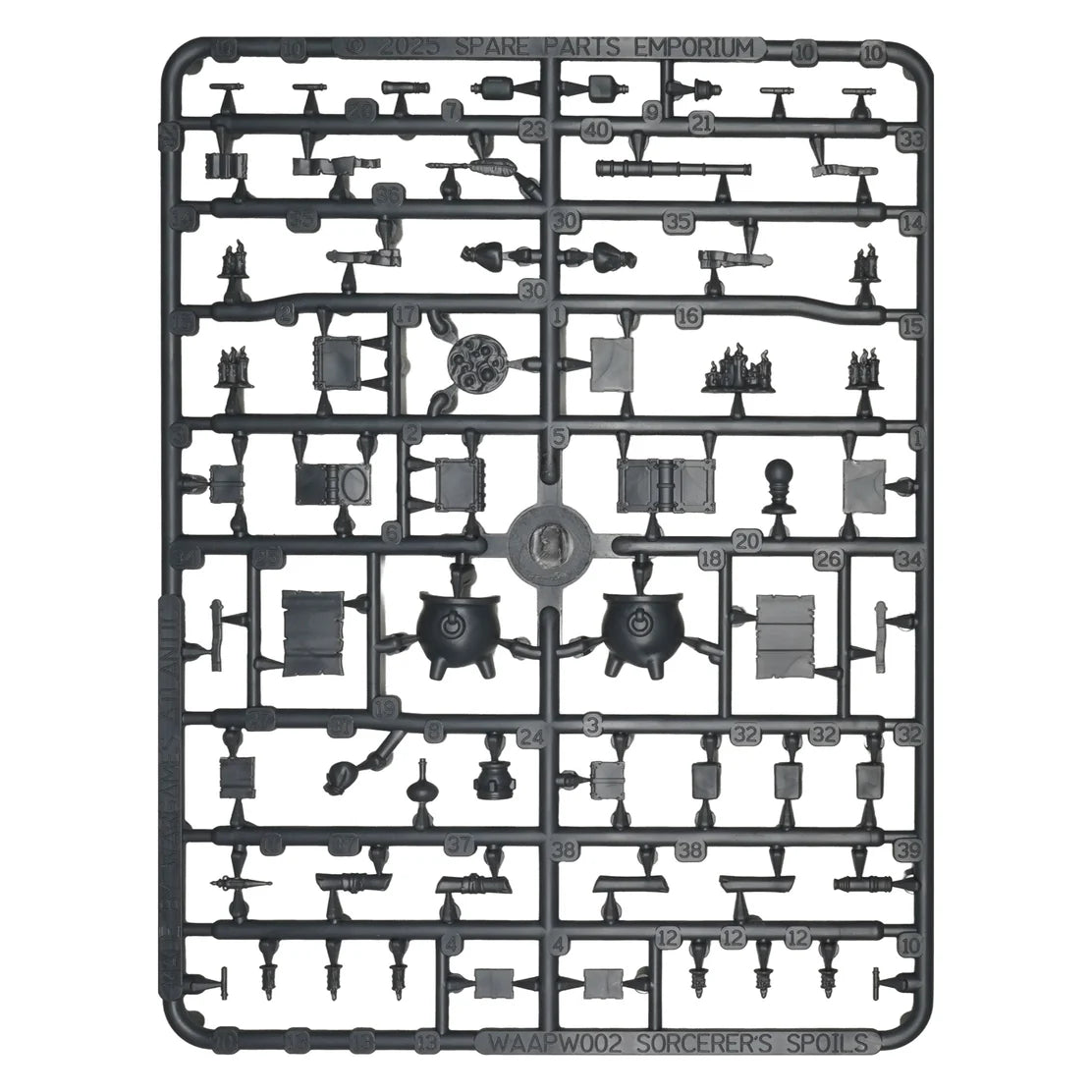 Sorcerer's Spoils ⏣ 55 bits ⏣ Frostgrave ⏣ Wargames Atlantic