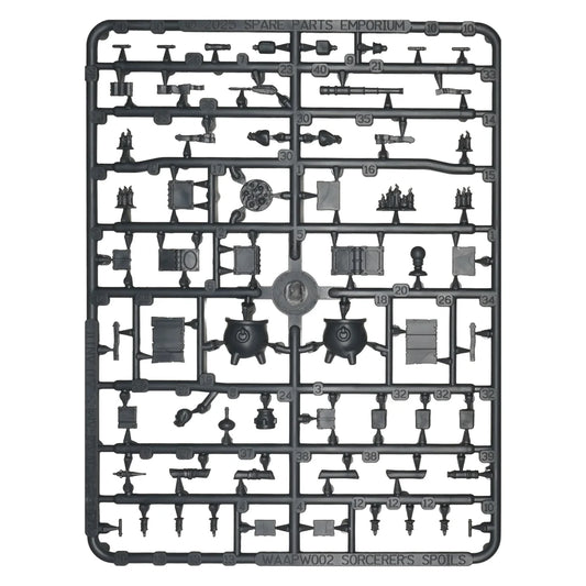 Sorcerer's Spoils ⏣ 55 bits ⏣ Frostgrave ⏣ Wargames Atlantic