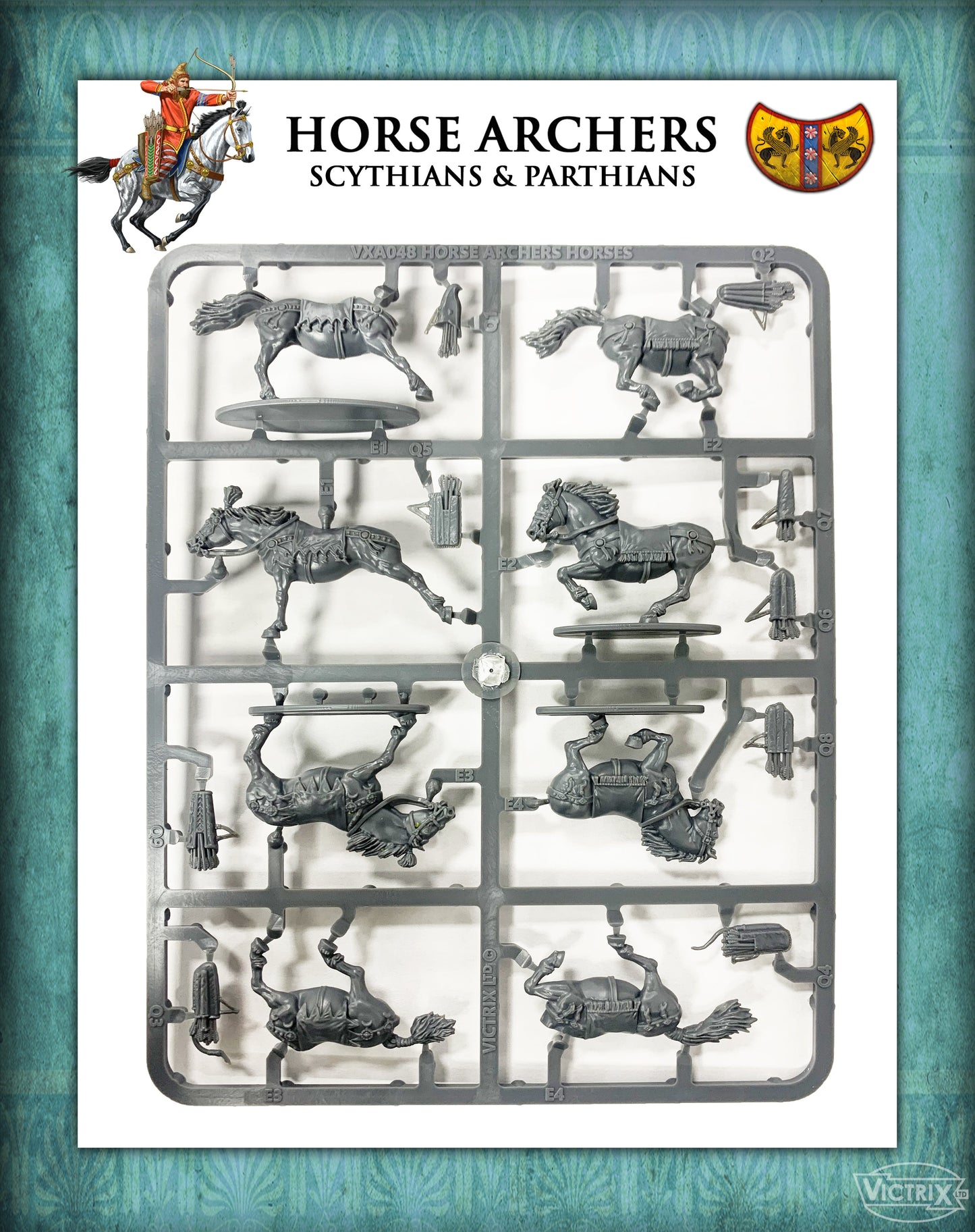 Horse Archers ⏣ 12 figures ⏣ SAGA ⏣ Victrix
