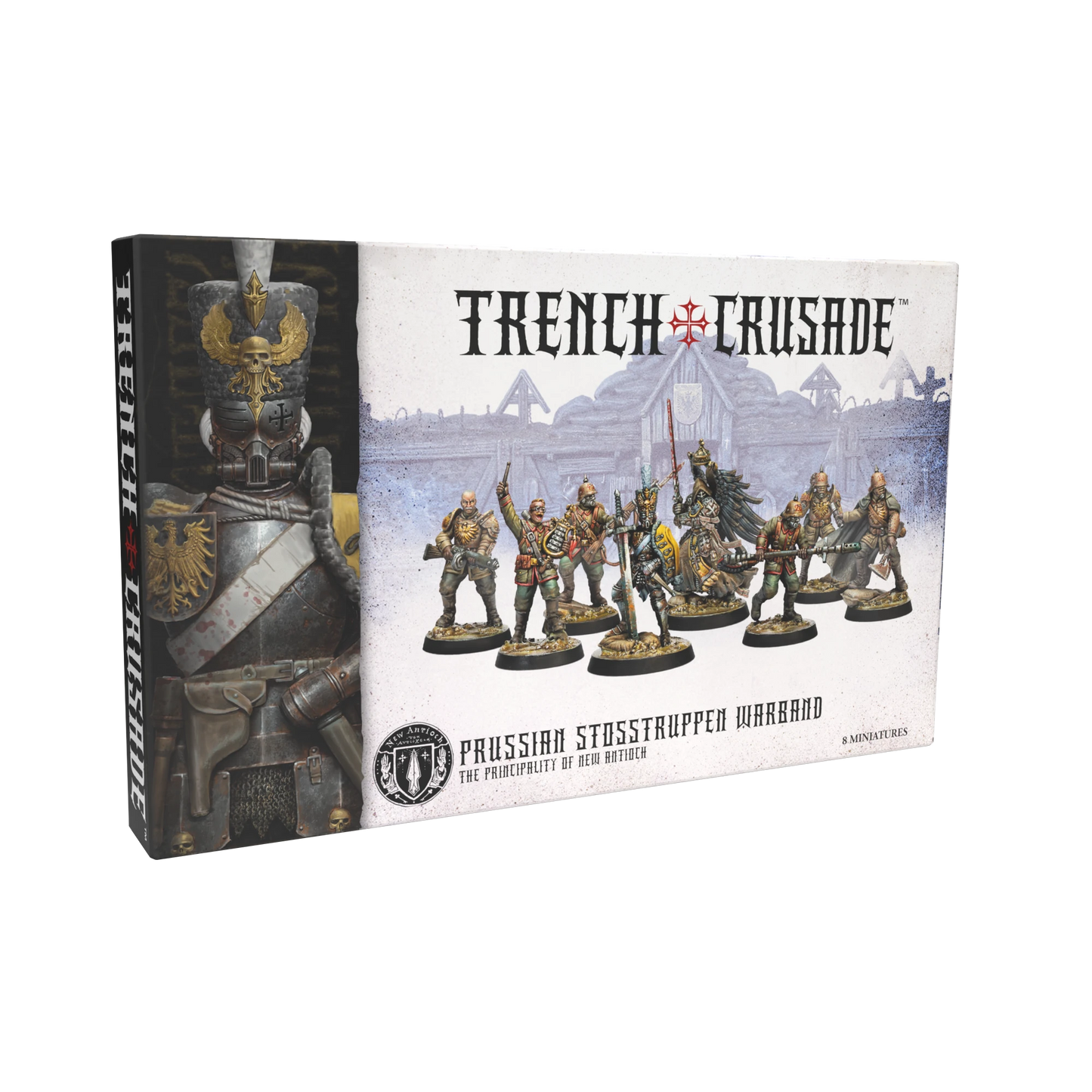 Prussian Stosstruppen Warband ⏣ 8 figures ⏣ Trench Crusade ⏣ Factory Fortress