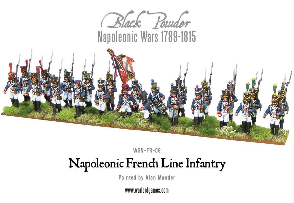 Napoleonic French Line Infantry 1806-1810 ⏣ Black Powder ⏣ Warlord