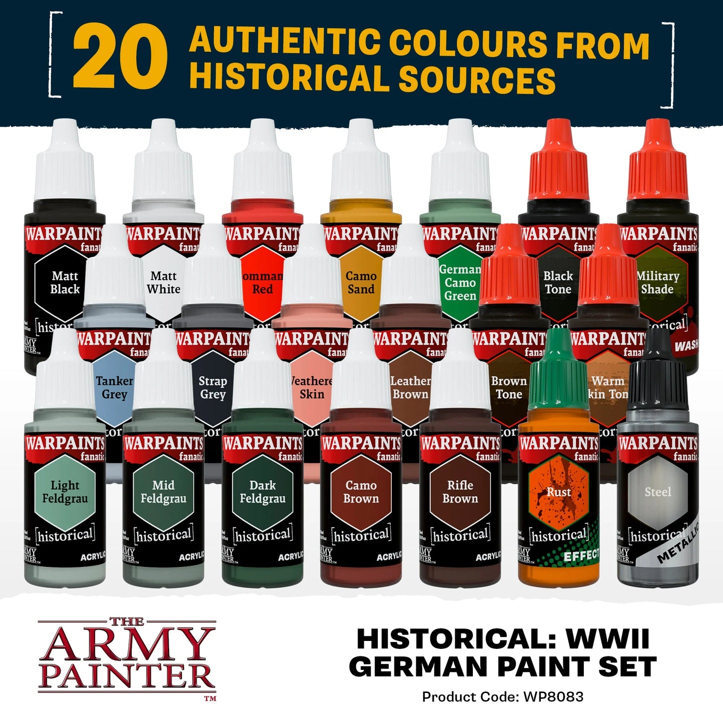World War II German Paint Set ⏣ Warpaints Fanatic ⏣ The Army Painter