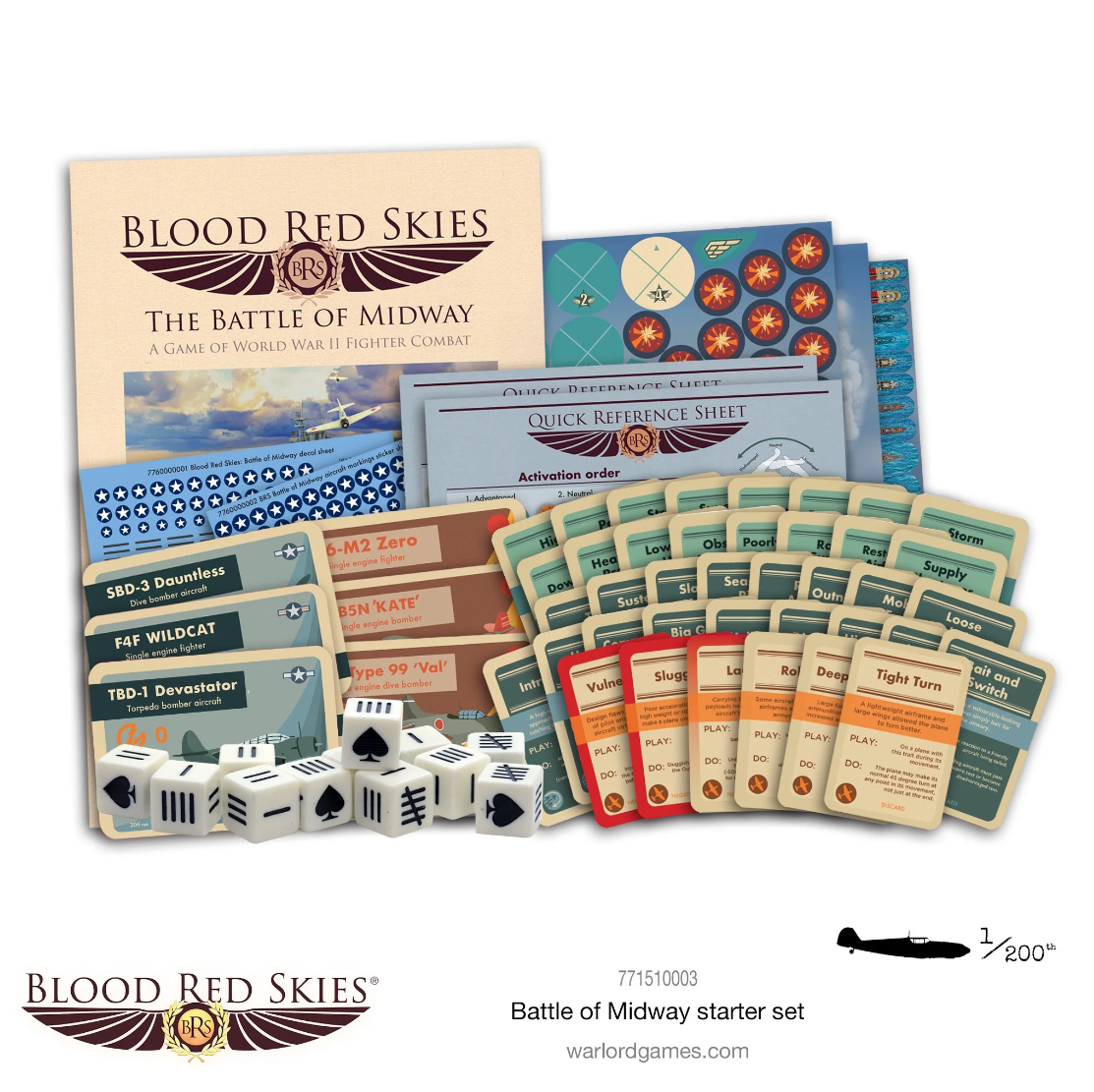 Blood Red Skies: The Battle of Midway Starter Set