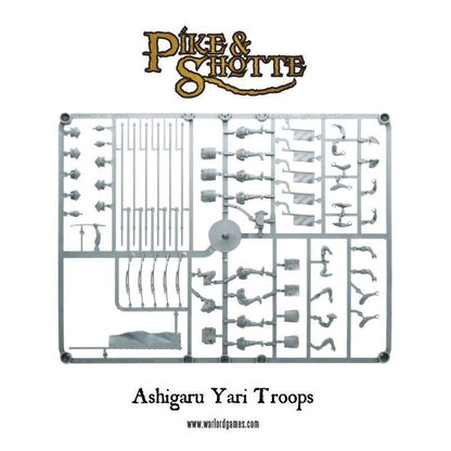 Ashigaru Spearmen ⏣ 5 figures ⏣ Pike & Shotte ⏣ Warlord