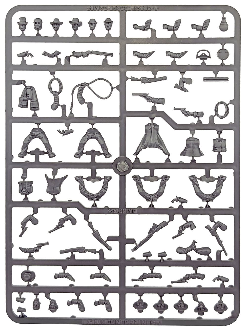 Mounted Gunfighters ⏣ 5 figures ⏣ Dead Man's Hand ⏣ Great Escape Games