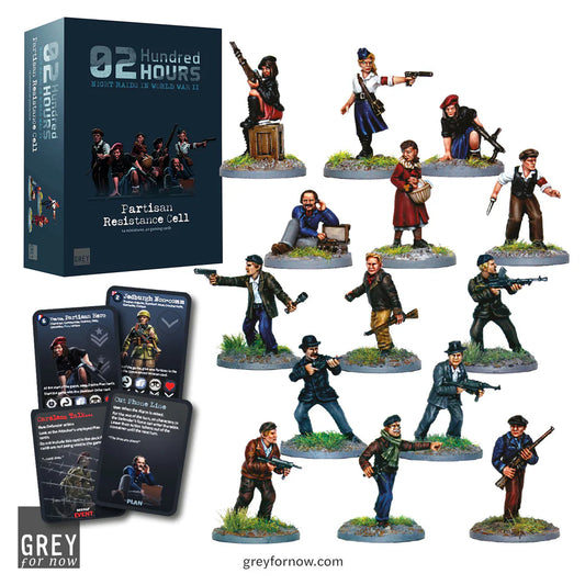 02 Hundred Hours Partisan Resistance Cell Expansion ⏣ Grey For Now