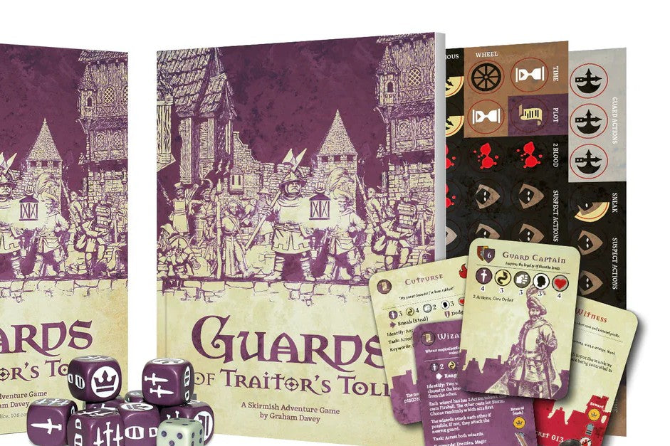 Guards of Traitor's Toll Starter Set ⏣ No figures ⏣ Grey For Now ⏣ Wargames Atlantic