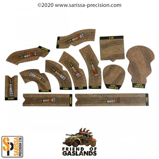 Full Color Template Set ⏣ Gaslands ⏣ Sarissa Precision