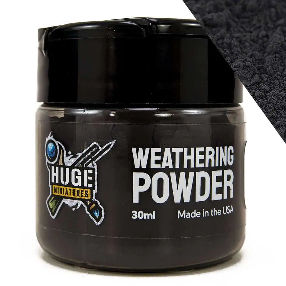 Jet Black Weathering Powder