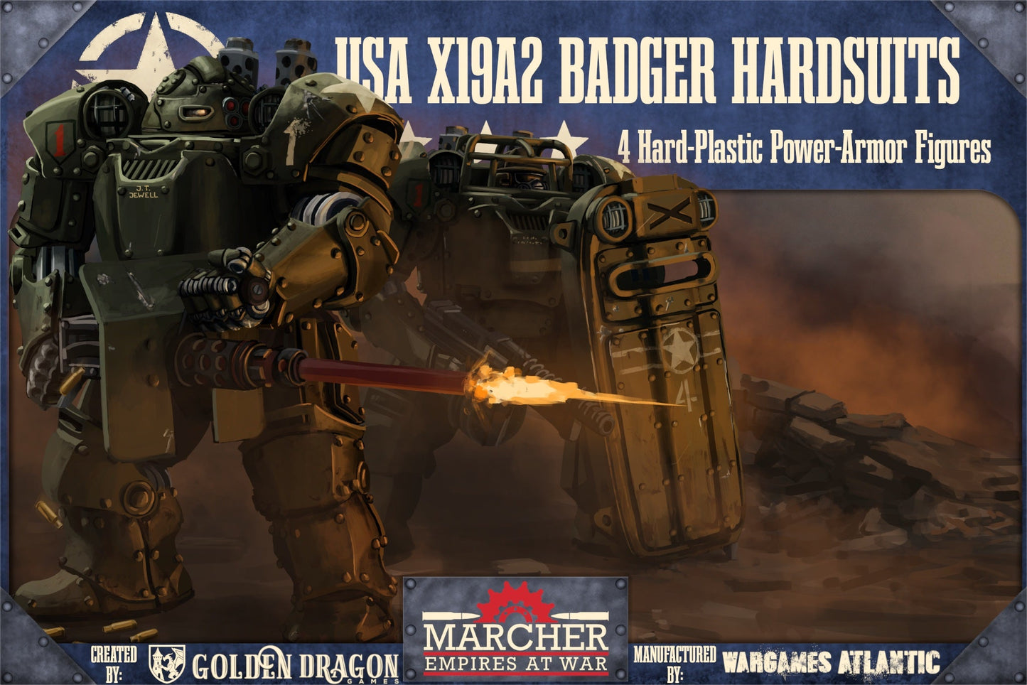USA X19A2 Badger Hardsuits