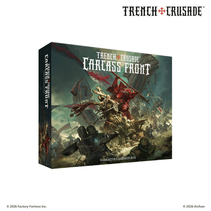 Carcass Front ⏣ 2 Warbands, Narrative Campaign Box ⏣ Trench Crusade ⏣ Archon Studios