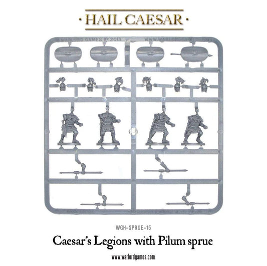 Caesar's Legions with Pilum ⏣ 4 figures ⏣ SAGA ⏣ Warlord