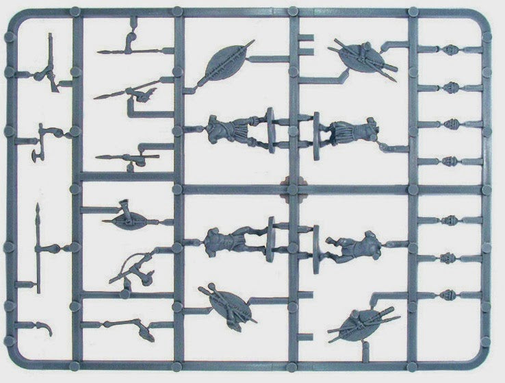 Married Zulu Impi ⏣ 4 figures ⏣ Black Powder ⏣ Warlord