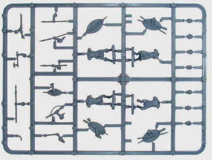 Married Zulu Impi ⏣ 4 figures ⏣ Black Powder ⏣ Warlord